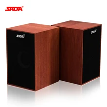 SADA V-160 USB Проводные деревянные комбинированные колонки компьютер с сабвуфером звуковая коробка колонки бас стерео музыкальный плеер