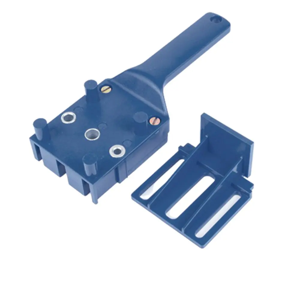 

Wood Drill Bits Plastic Pocket Hole Guide Tool For Carpentry Practical Portable Durable Hole Punch Tool