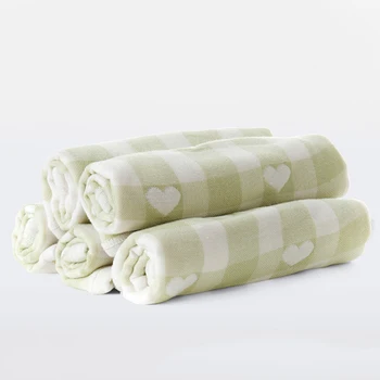 

Feeding Lunch Soft Bibs Baby Kids Mesh Bibs Towel Bibs 28*25cm Reusable Cloths Children Accessorries