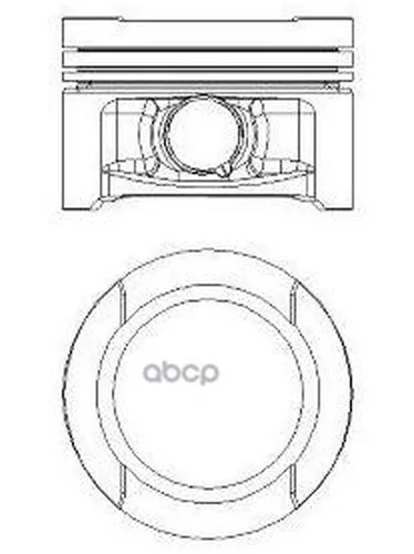 87-105900-00_поршень! D81x1.2x1.5x2 Std Audi A4, Vw Passat 1.6 95 Nural 8710590000 NURAL арт. 8710590000