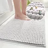 Tapis de sol épais en chenille pour salle de bain, hôtel, maison, chambre à coucher, entrée, antidérapant, absorbant, 50x80cm ► Photo 1/4