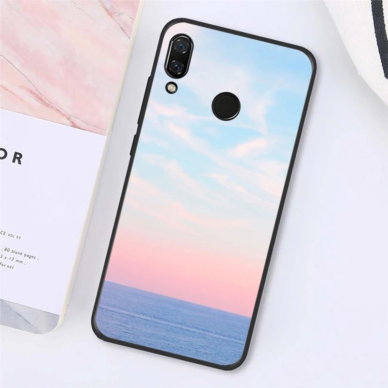 Pink cute kawaii sky space Sunset Cloud Art 