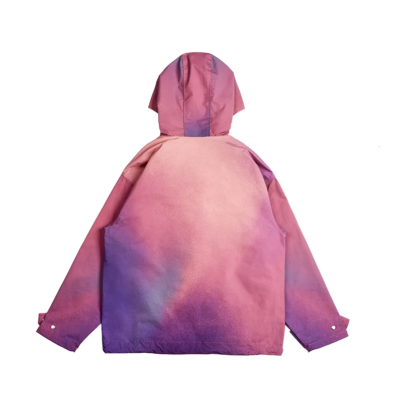 

Colorful pullover jacket Hoodie Men Sweatshirt Gradient ramp Pullover Long Sleeve Hooded Sweatshirt Tops Male Tracksuits Sport