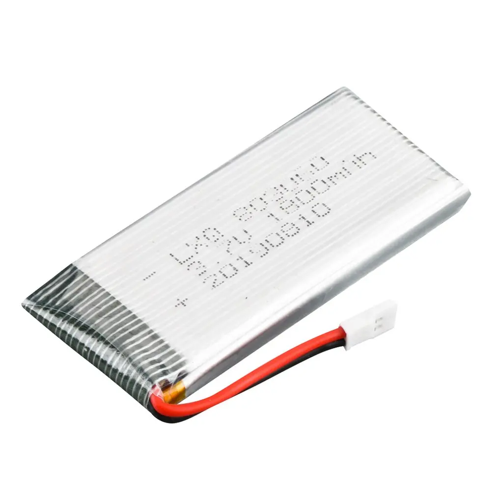 3 7V 1800mah Lipo Battery Replace Rechargeable Batteries For LF609 FPV RC Drone Spare Parts Accessories 5