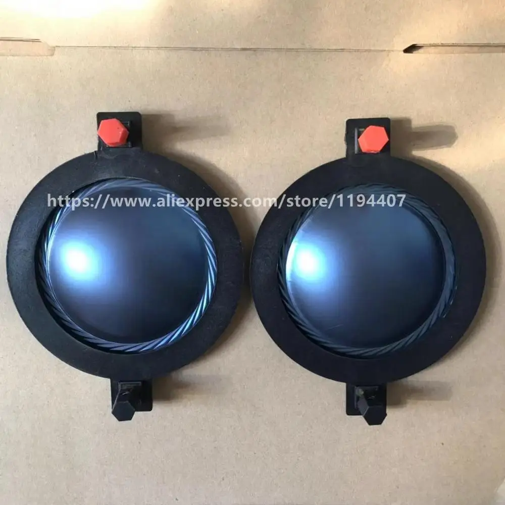 

2pcs Diaphragm For B&C DE82 DE85 DE750 8ohm VC 74.46MM Fast-on Connector blue titanium