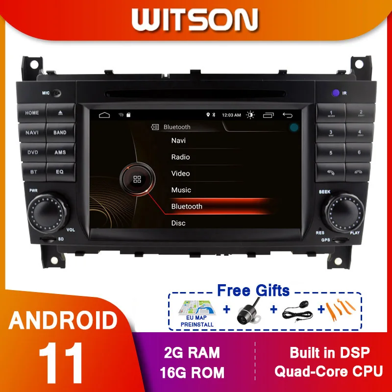 WITSON Android11 радио GPS DVD для аналогичного класса (2004-2007) CLC W203 (2008-10) G-CLASS W467(2005- 2007) |
