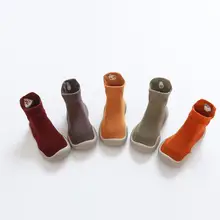 Лидер продаж; детская обувь для малышей; обувь с вышивкой; нескользящие носки; обувь для пола; носки для ног; 5 цветов; 5 размеров; tz05