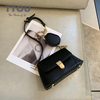 

2pcs Designer Brand Women Handbag 2020 High Quality Pu Leather Shoulder Messenger Bags Luxury Lock Female Wild Clutch Bag