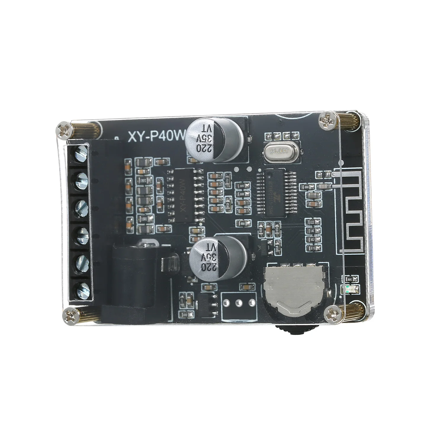 40 Вт DC 12 V/24 V питания Мощность модуль усилителя PA Модуль стерео аудио Мощность усилитель доска набор «сделай сам» для Беспроводной BT Динамик транспондер