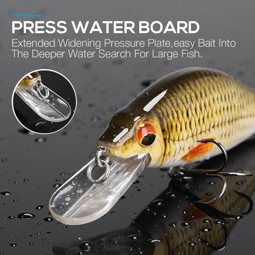 Plastic 3Pcs Artificial Fishing Lures Colorful Soft Baits Lifelike Plastic  Fishing Swimbait Kit