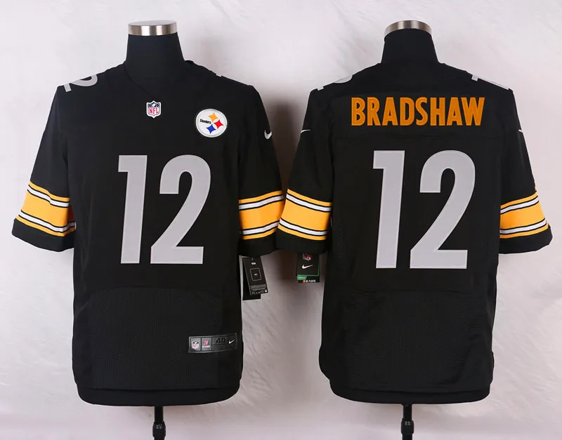Небесно-голубой Высокое качество, Питтсбург,#11 Markus Wheaton#12 Terry Bradshaw#50 Ryan Shazier Elite Jersey - Цвет: Небесно-голубой