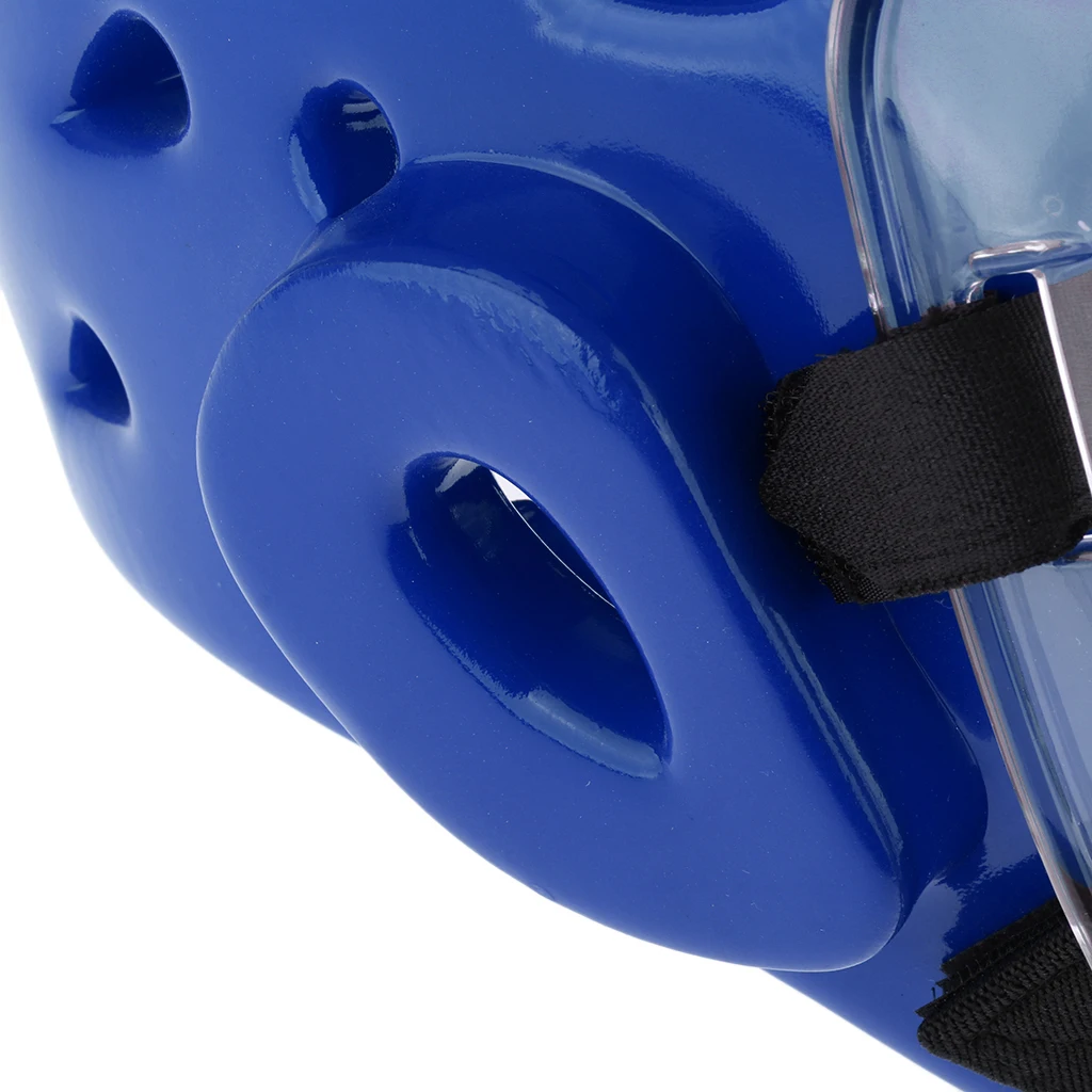 Kids Youth PU MMA Boxing Helmet Muay Thai Head Face Guard Karate Taekwondo Training Headgear for Boys Girls