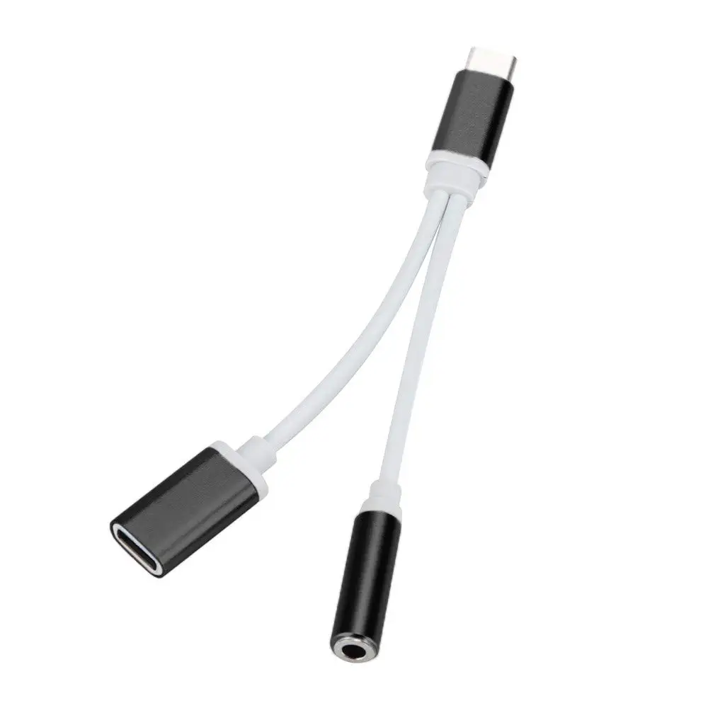 Cherie type C 3,5 мм адаптер для наушников для samsung huawei Xiaomi Oneplus USB C 3,5 аудио разветвитель разъем для наушников зарядка