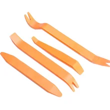4Pcs/set Plastic Car Radio Door Clip Panel Trim Dash Audio Removal Pry Tool Repairing