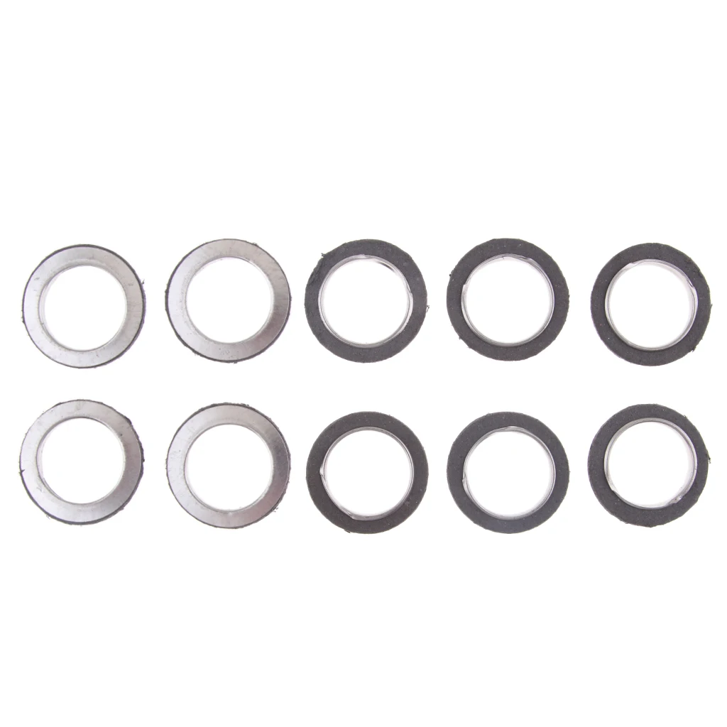 Motorcycle Exhaust Muffler Gasket Rings For Yamaha 100 150 125cc Scooter ATV