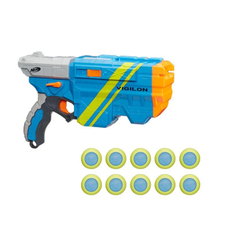 wonderful  Original Hasbro NERF Outdoor Fun Sports Super E Speed Shooter Super Fire Launcher Electric Soft Gun