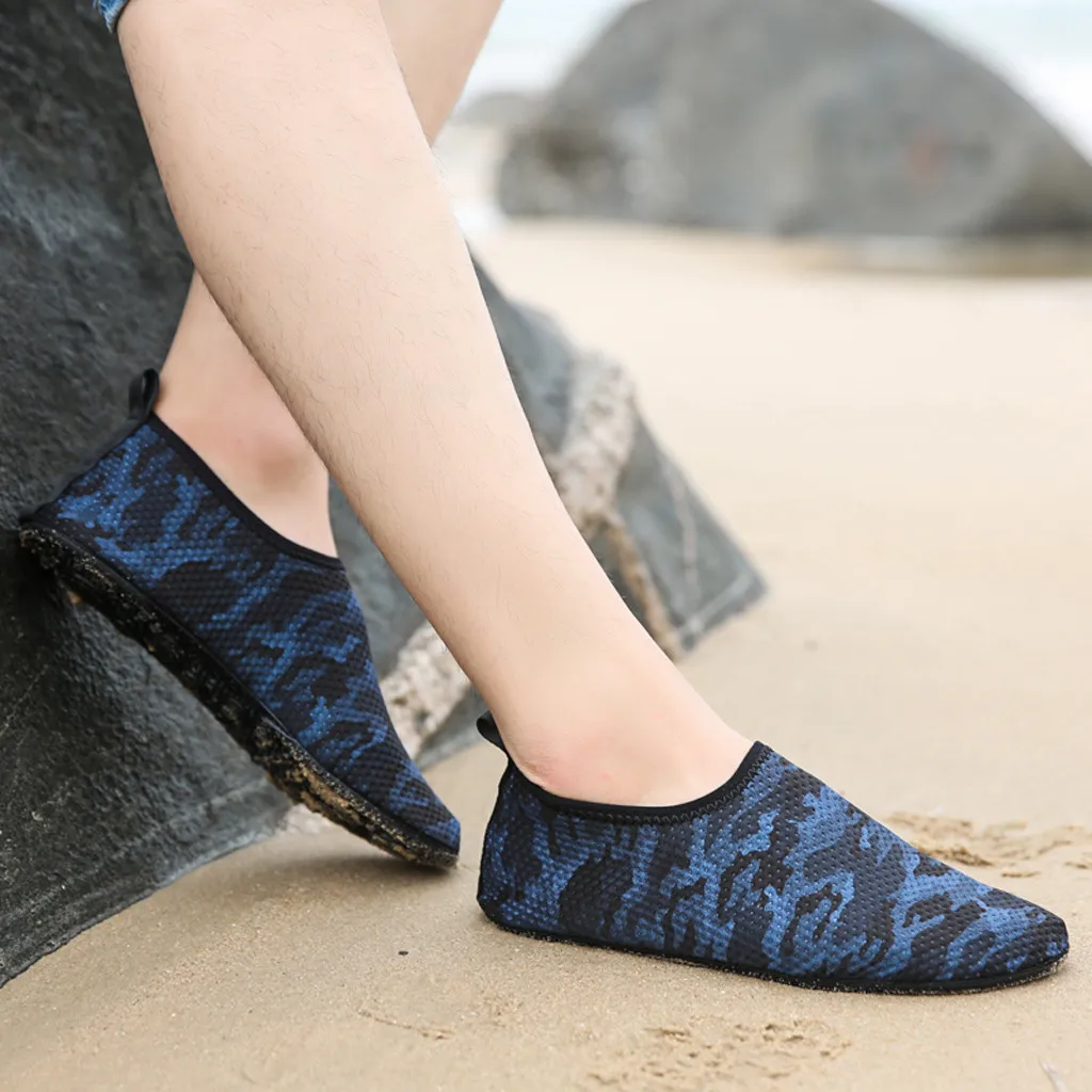 

Men 2019 Autumn Casual Sock Sneakers Water Sports Shoes Quick-Dry Aqua Beach Shoes Yoga Socks Shoes Slip-on for Men Women