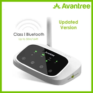 Avantree большой диапазон Bluetooth передатчик для ТВ аудио, беспроводной передатчик и приемник, поддержка цифровой оптический, RCA AUX порт - изображение