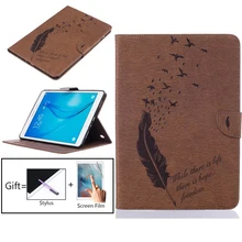 Чехол для samsung Tab A, 9,7 дюймов, T550, T555, роскошный кожаный чехол, складная подставка, чехол для планшета, для T550, SM-T555, SM-P550, P555