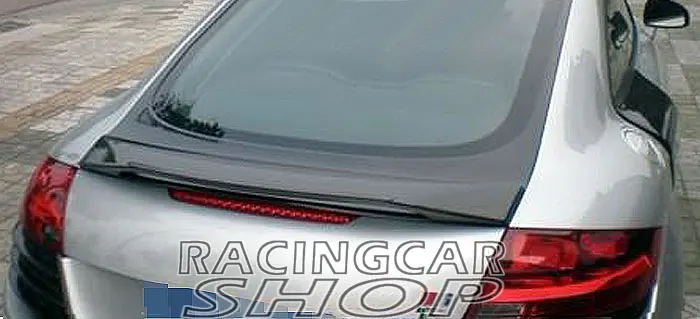 C Style Real Carbon Fiber Rear Spoiler Trunk Wing Lip Fit for Audi TT 8J 2007-2012