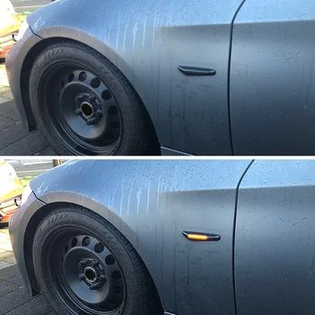 

1 Pair Car Turn Signal Lights LED Turn Indicator Blinker Lamp Signal Lamp Side Marker For bmw E90 E91 E92 E93 E60 E87 E82 E46