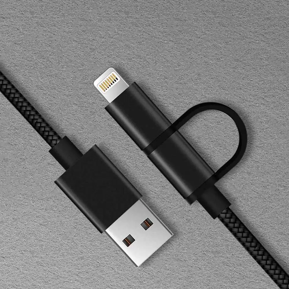 Xiaomi STARKA Lighting& Micro USB для iPod iPhone iPad 30 см 150 см 2.4A