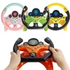 Electronic Simulation Steering Wheel With Light And Sound Early Education Puzzle Co-Pilot Sports Car Steering Wheel Toy Boy Gift 1