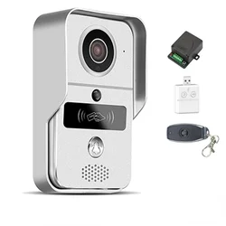 Visiophone intelligent sans fil 1080P IP Villa, interphone vidéo, sonnette d'entrée 