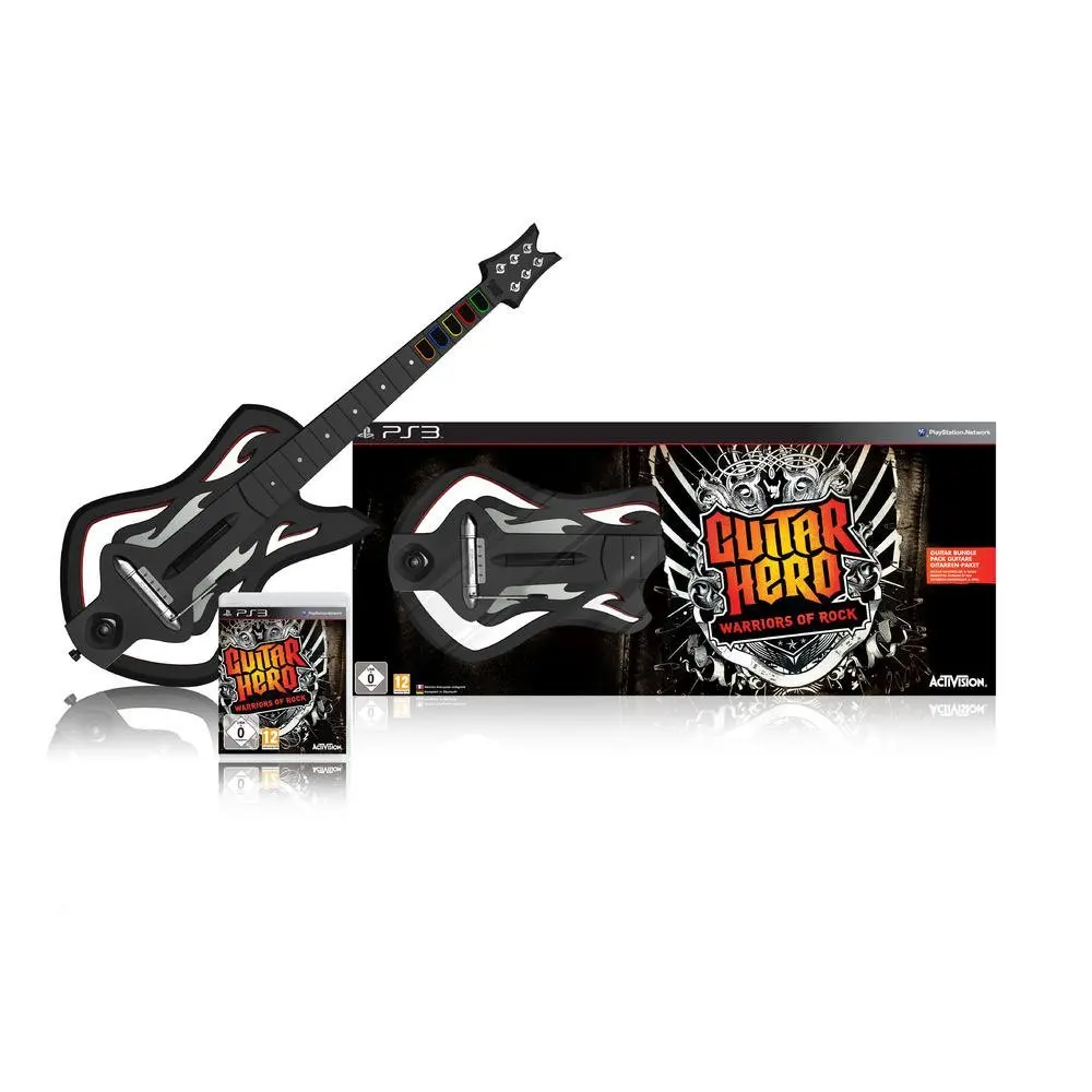 Guitar Hero 6: Warriors of Rock Guitar Bundle (PS3) [Importación inglesa]  (sin caja) (De segunda mano muy bueno)|Consolas de videojuegos| - AliExpress