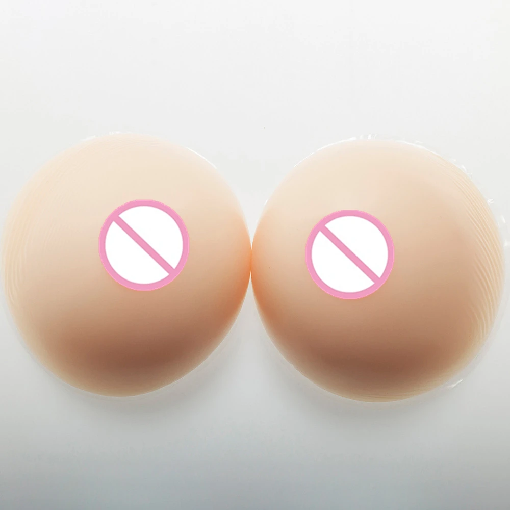 Super Cup 2400g/pair Silicone Breast Tits Artificial Fake False Boobs Enhancer CD TD Form Drag Queen Breasts |