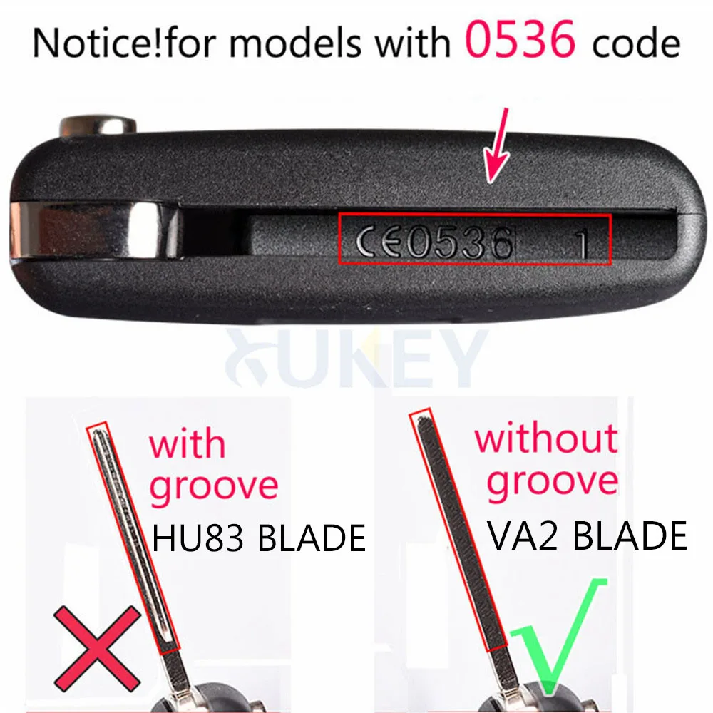 3 кнопки модифицированный флип чехол для ключей Peugeot 308 207 307 3008 807 Expert Partner Замена VA2