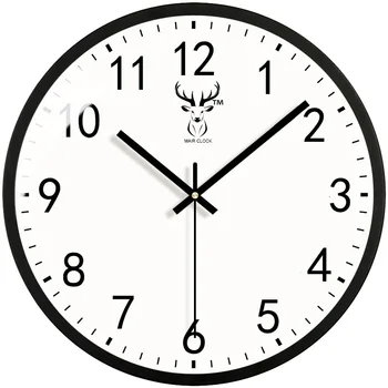 

Digital Wall Clock Modern Design 12 Inch Living Room Silent Nordic Minimalist Silent Non Ticking Zegar Scienny Waterproof EE50
