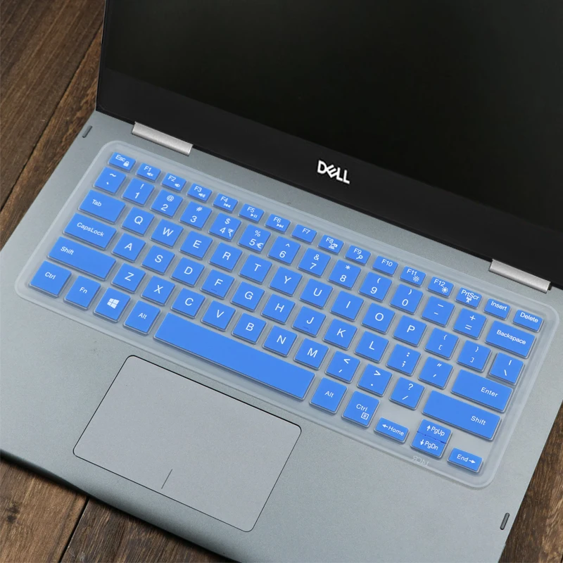 Для 1" ноутбука Dell Latitude 14 3000 3480 3481 3482 3485 3486 3488 3490 Vostro 3470 3476 3478 Силиконовая клавиатура для ноутбука кожного покрова