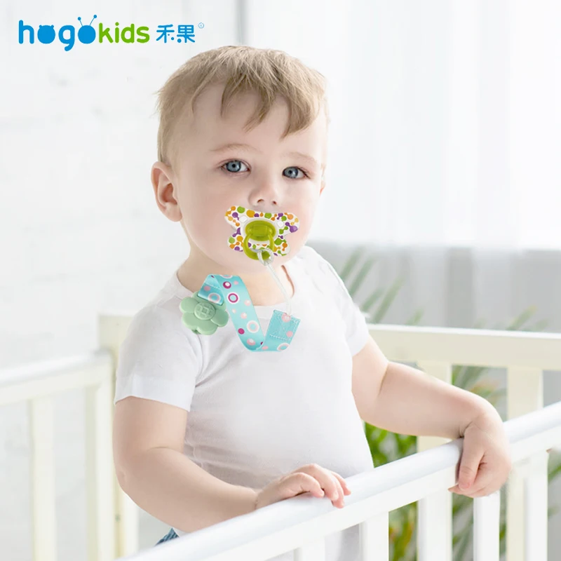 Hogokids, Детская соска, цепочка для новорожденных, соска с зажимом, бутылочки для кормления, индивидуальные подарки для младенцев