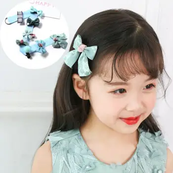 

8pc/lot Hair Clip Lovely Cartoon Candy Color Hairpins Children's Tiara Hair Accessories Classic Side Clip Bow 5 Colors Gift Girl
