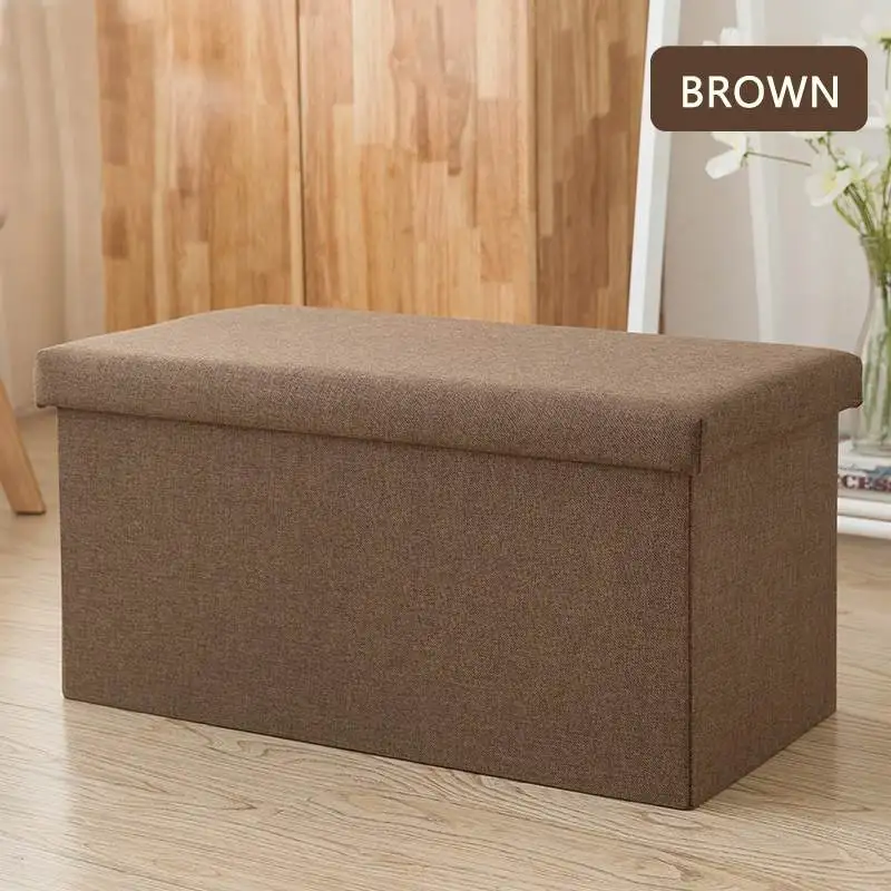 25/47L многофункциональная коробка для хранения диван удобное кресло диван табуреты Пуфики(пуф для хранения Poef скамеечка для ног 6 цветов мебель