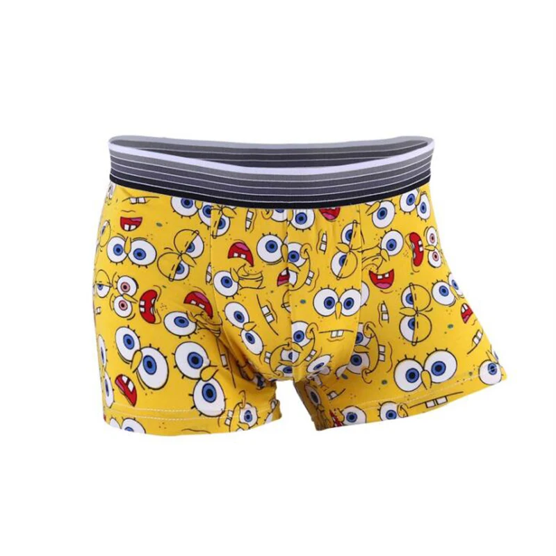 sexy mickey momen sissy gay calvin clain Boxe jockstrap bikini men underwear men brief mens Sexy Breathable Cartoon Boy Panties - Цвет: WGNY83-Baobao