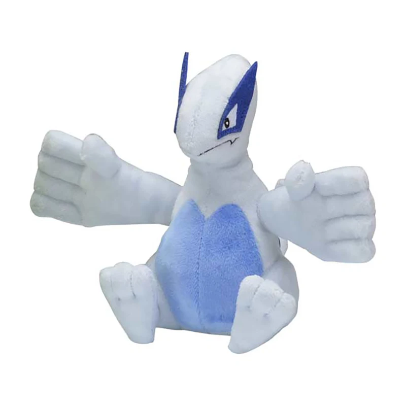 15 см Аниме Дракон плюшевая игрушка Lugia сидя фирменная мягкая и гибкая кукла |
