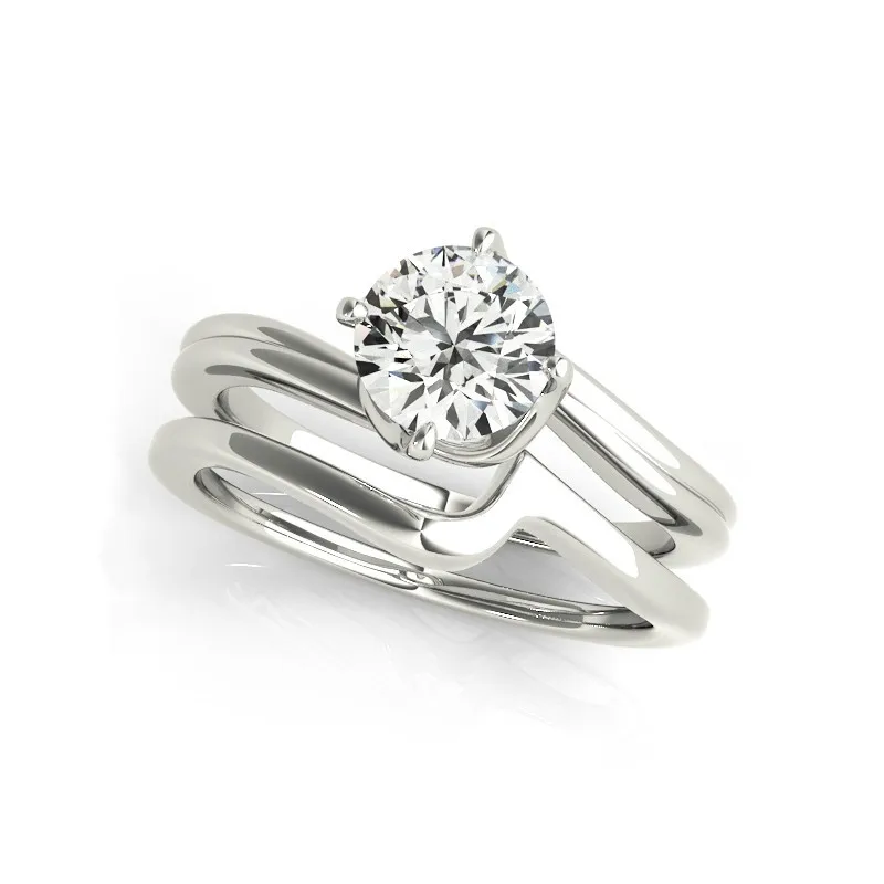 LESF-Anillos lineales elegantes de Plata de Ley 925 para mujer, joyería Simple de Sona, anillo de compromiso