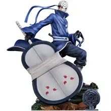 

Naruto Anime 1/8 Scale Painted Figure Two Head Battle Version Uchiha Obito Action PVC Figure Toy Brinquedos 28CM