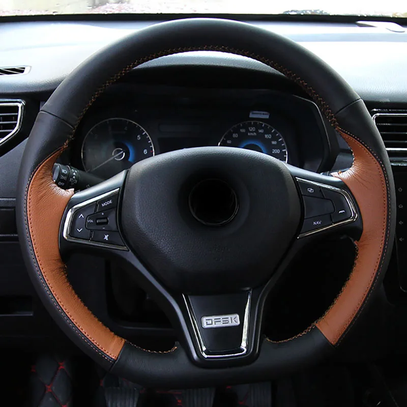 

1Pc for DFM DFSK 580 s560 steering wheel cover hand sewing