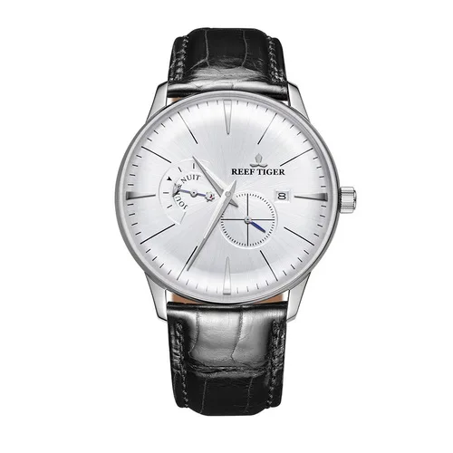 men watch p12 Мужские Роскошные наручные часы, мужские автоматические механические часы Reef Tiger мужская одежда 50 м водонепроницаемые наручные часы reloj hombre RGA8219 - Цвет: men watch p12