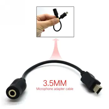 

3.5mm Mini USB Microphone Mic Adapter Cord Cable for Gopro Hero 3 Camera Black