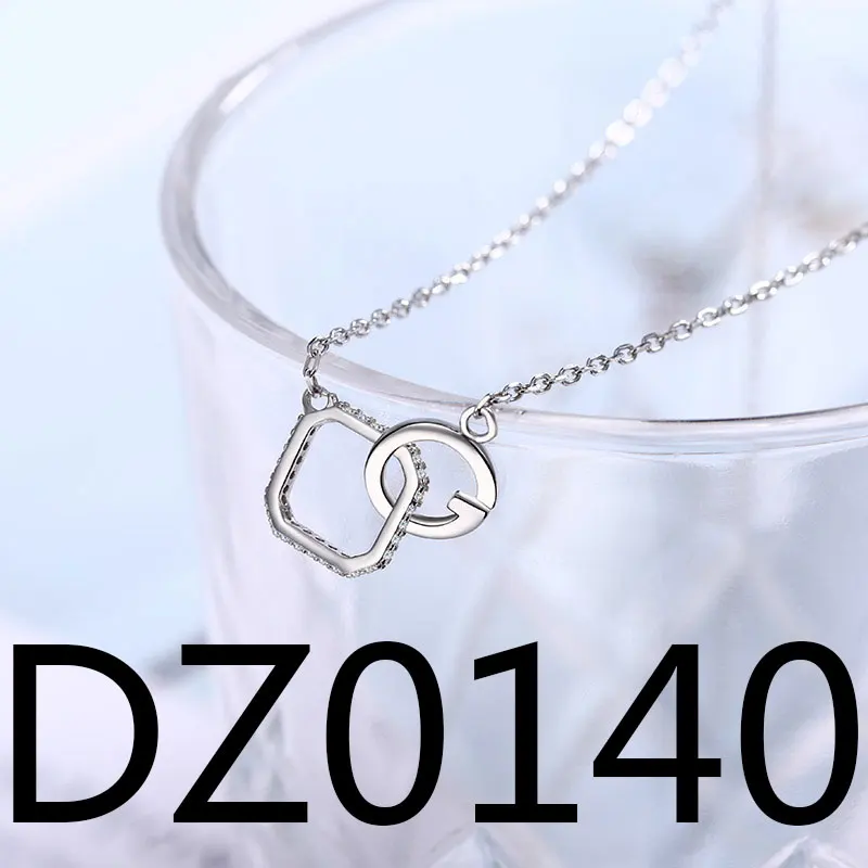 TS-DZ010 Toss Bear, Стерлинговое Серебро, копия ювелирных изделий, испанский медведь, версия ювелирных изделий, женское модное ожерелье, Подвеска для женщин, ювелирное изделие - Цвет камня: DZ0140-812404660
