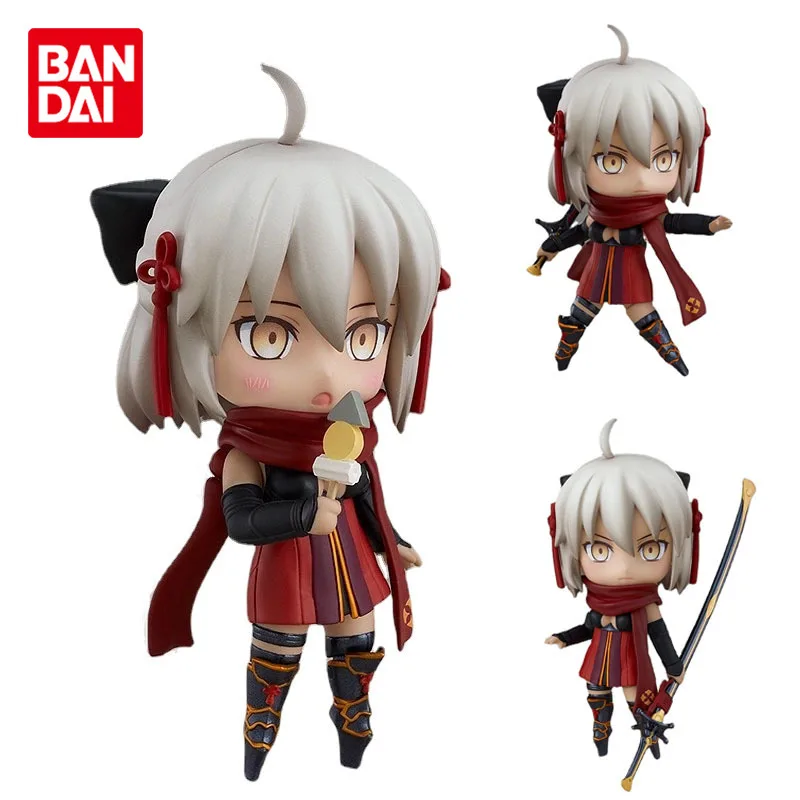 

GSC Genuine Q Version Nendoroid 1440 Fate/Grand Order Alterego Okita Souji Joints Movable Anime Action Figure Toys for Kids