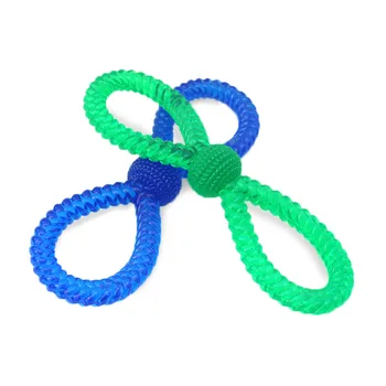 

Pet toys bite-resistant dog teeth cleaning training TPR interactive toys large dog training dog toys