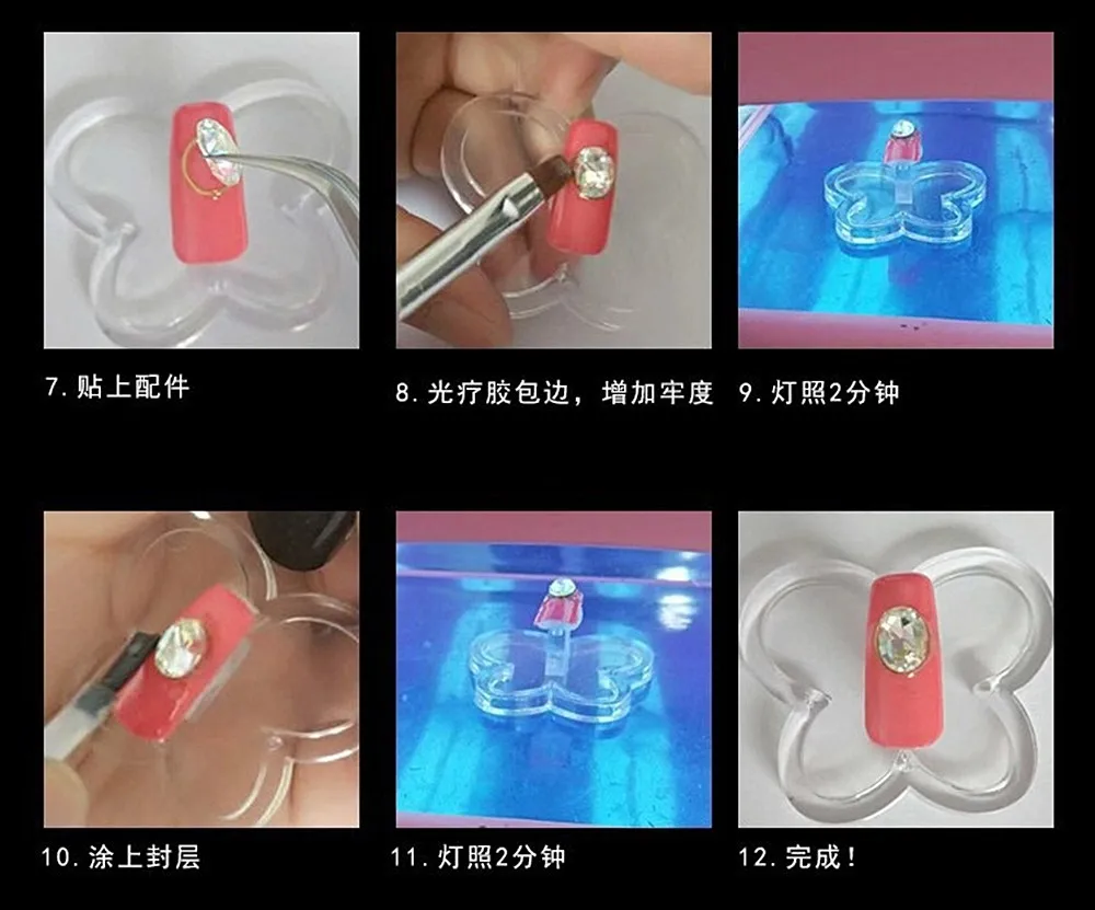 3D DIY ногти блестящие кристаллы аксессуары для ногтей бриллианты с плоской задней стороной Стразы для ногтей
