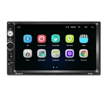 Автомобильный MP5 плеер, Android 8,1 7 дюймов 2DIN автомобильный аудио 1024x600 HD dvd-плеер с Bluetooth CarPlay FM gps навигация Зеркало Ссылка 70