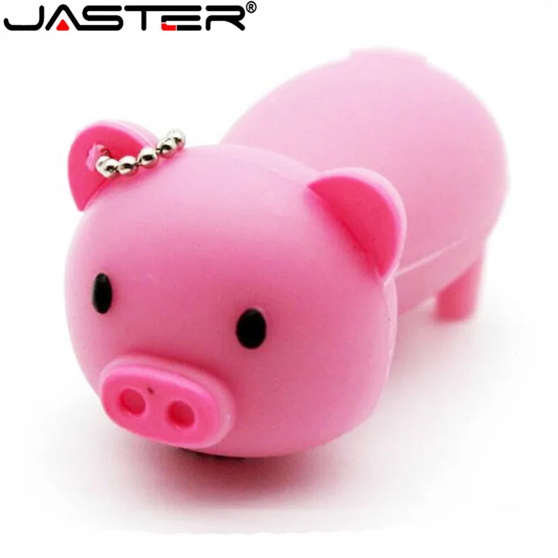 Usb флеш накопитель Jaster lovely pig 4 ГБ 8 16 32 64 USB 2 0|USB флэш-накопители| |