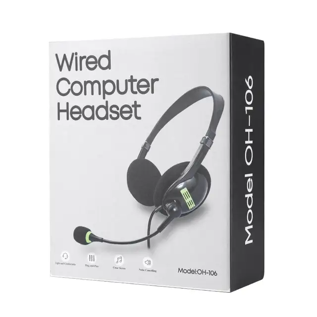 Headset Berkabel USB Gaming dengan 